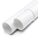 UPVC Pipes 20 Bar Pressure 110 mm Diameter 8.1 mm Thickness White