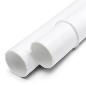 مواسير UPVC ضغط 20 بار قطر خارجي 110 مم سمك 8.1 مم لون أبيض
