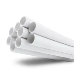 مواسير UPVC مقاس 4 إنش ضغط 6.9 بار سمك 2.8 مم لون أبيض