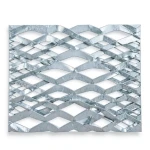 Galvanized Steel Expanded Metal Mesh Thickness 1.8 mm Width 2.44 M Length 7 meter