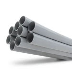 انابيب UPVC مقاس 1 1/4 إنش ضغط 8.6 بار سمك 1.52 مم لون رمادي