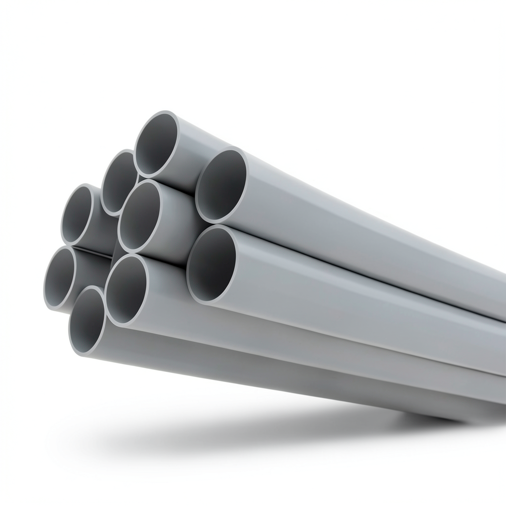UPVC Pipe 1 1/4 inch Nominal Pressure 8.6 Bar Thickness 1.52 mm Gray