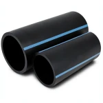 NPF HDPE Pipes Pressure 16 Bar Outside Diameter 90 mm Thickness 6.7 mm Black