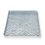 Galvanized Steel Expanded Metal Mesh Thickness 2 mm Width 2.44 M Length 1 M