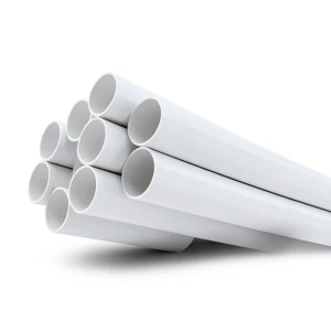 انابيب UPVC ضغط 8.6 بار مقاس 1 1/2 إنش سمك 1.52 مم لون أبيض
