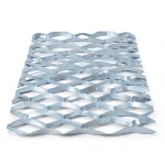 Galvanized Steel Expanded Metal Mesh Thickness 2 mm Width 2.44 m Length 2 m