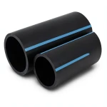 NPF HDPE Pipes Pressure 16 Bar Outside Diameter 125 mm Thickness 9.3 mm Black