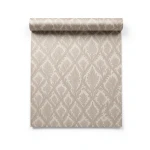 Patterned Wallpaper 10m x 0.73m Light Brown, Model 56827