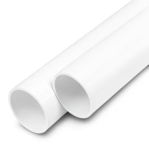 مواسير UPVC ضغط 16 بار قطر خارجي 90 مم سمك 6.7 مم لون أبيض