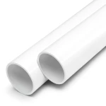 UPVC Pipes Nominal Pressure 8.6 Bar Size 1 1/2 inch Thickness 1.5 mm White