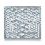 Galvanized Steel Expanded Metal Mesh Thickness 2 mm Width 2.44 m Length 3 m