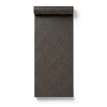 Italian Patterned Wallpaper 10m x 0.73m Dark Brown, Model 56829