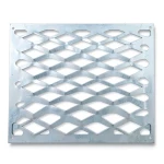 Galvanized Steel Expanded Metal Mesh Thickness 1.8 mm Width 2.44 m Length 3 m