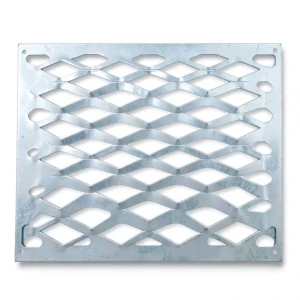 Galvanized Steel Expanded Metal Mesh Thickness 1.8 mm Width 2.44 m Length 3 m