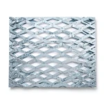Galvanized Steel Expanded Metal Mesh Thickness 2 mm Width 2.44 m Length 4 m