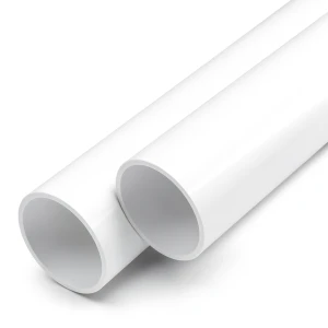 أنابيب UPVC ضغط اسمي 11 بار مقاس 1 إنش سمك 1.5 مم لون أبيض