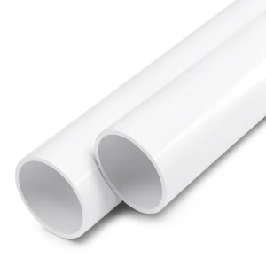 أنابيب UPVC ضغط اسمي 11 بار مقاس 1/4 1 إنش سمك 1.6 مم لون أبيض
