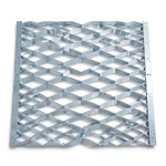 Galvanized Steel Expanded Metal Mesh Thickness 2 mm Width 2.44 m Length 6 m