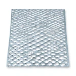 Galvanized Steel Expanded Metal Mesh Thickness 2.3 mm Width 2.44 m Length 1 m