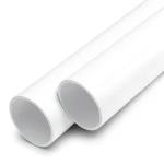 UPVC Pipes Nominal Pressure 11 Bar Size 6 Inch Thickness 6.5 mm White
