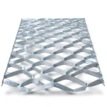 Galvanized Steel Expanded Metal Mesh Thickness 2 mm Width 2.44 m Length 7 m