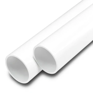 أنابيب UPVC ضغط اسمي 11 بار مقاس 8 إنش سمك 8.4 مم لون أبيض