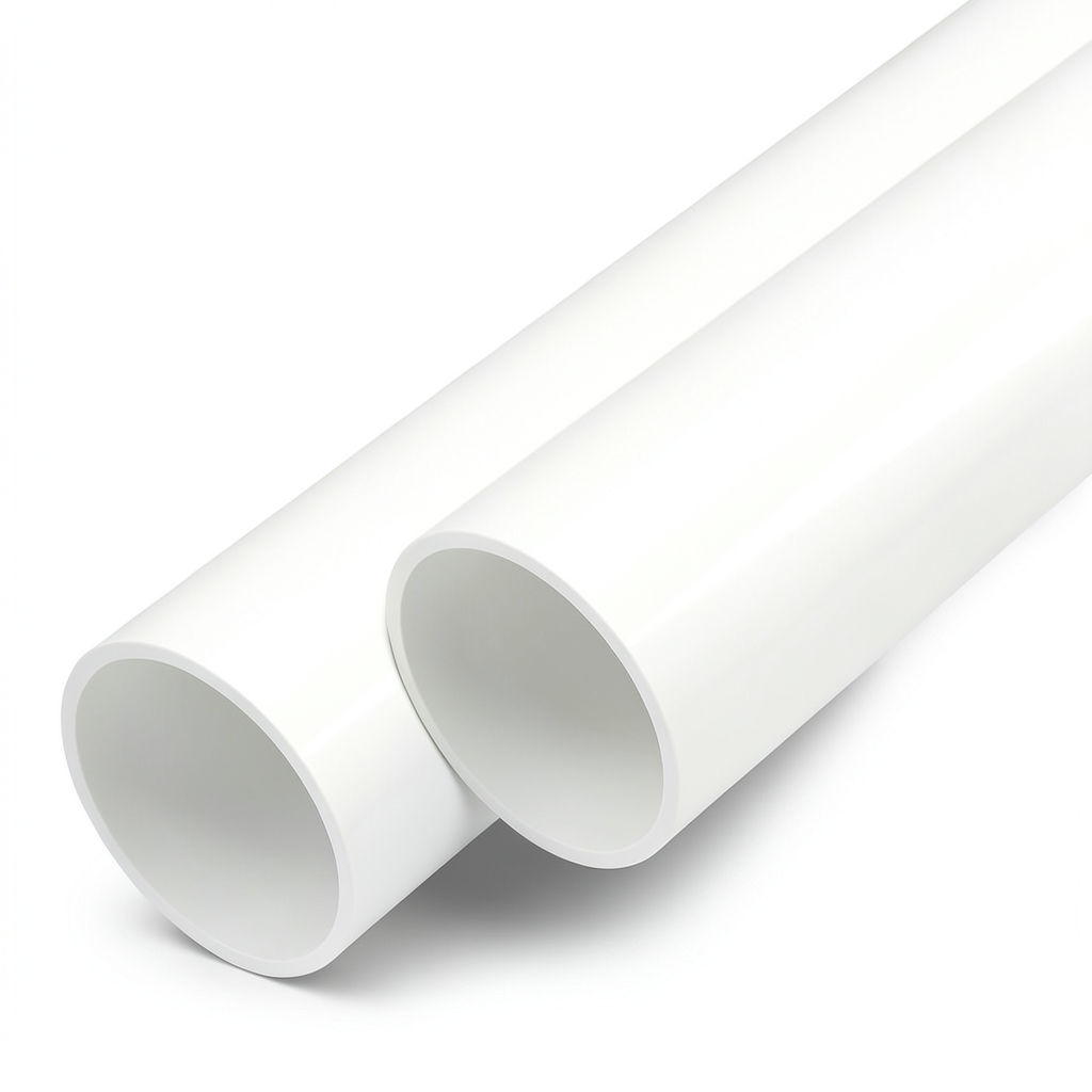 UPVC Pipes Nominal Pressure 13.8 Bar Size 3/4 inch Thickness 1.5 mm White