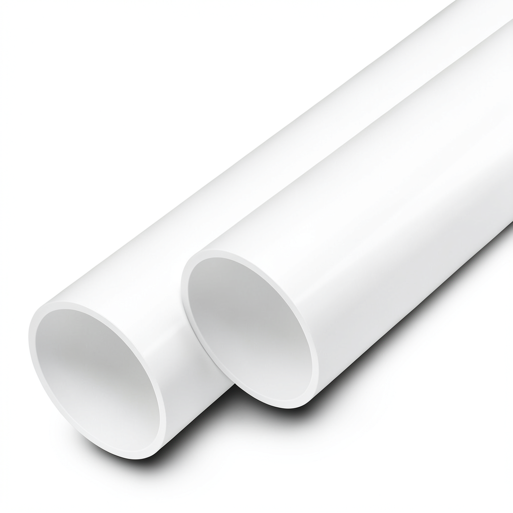 UPVC Pipes Nominal Pressure 13.8 Bar Size 1 inch Thickness 1.6 mm White