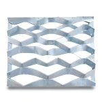 Galvanized Steel Expanded Metal Mesh Thickness 1.8 mm Width 2.44 M Length 7 meter
