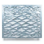 Galvanized Steel Expanded Metal Mesh Thickness 2 mm Width 2.44 M Length 1 M