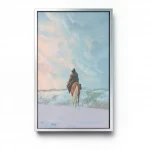 Custom Horse Design Wall Art Canvas Panel - RB-8-50