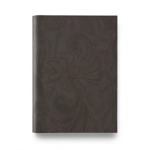 Italian Patterned Wallpaper 10m x 0.73m Dark Brown, Model 56821
