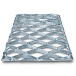 Galvanized Steel Expanded Metal Mesh Thickness 2.3 mm Width 2.44 m Length 4 m