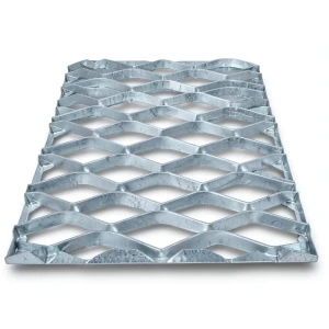 Galvanized Steel Expanded Metal Mesh Thickness 2.3 mm Width 2.44 m Length 4 m