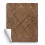 Custom Steel & Wood Pattern Wallpaper (RB-ST-41) | Creative Leadership