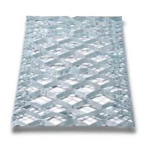 Galvanized Steel Expanded Metal Mesh Thickness 2.3 mm Width 2.44 M Length 5 M