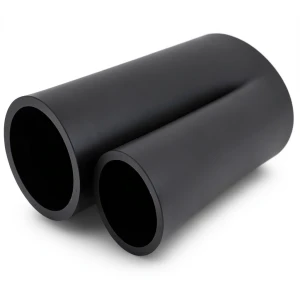 مواسير HDPE الوطني لشبكات المياه ضغط 6 بار قطر خارجي 160 مم سمك 4 مم لون أسود