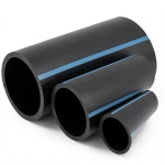 NPF HDPE Pipes Nominal Pressure 6 Bar Outside Diameter 280 mm Thickness 6.9 mm Black
