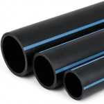 NPF HDPE Pipes Nominal Pressure 6 Bar Outside Diameter 400 mm Thickness 9.8 mm Black