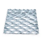 Galvanized Steel Expanded Metal Mesh Thickness 2.3 mm Width 2.44 m Length 1 m