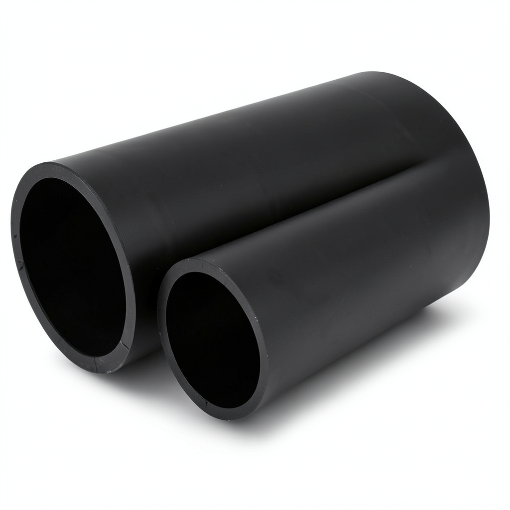 أنابيب HDPE الوطني ضغط 8 بار قطر خارجي 125 مم سمك 3.9 مم لون أسود
