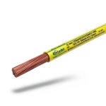 سلك تأريض نحاس مجدول 16 ملم2، 450/750 فولت، معزول PVC، أصفر/أخضر | مجموعة كابلات الرياض