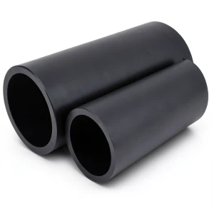 أنابيب HDPE الوطني ضغط 8 بار قطر خارجي 140 مم سمك 4.3 مم لون أسود