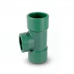 قطعة T مخفضة من مادة PP-R (40-110 مم)