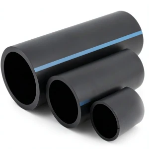 مواسير HDPE الوطني ضغط 16 بار قطر خارجي 140 مم سمك 10.4 مم لون أسود