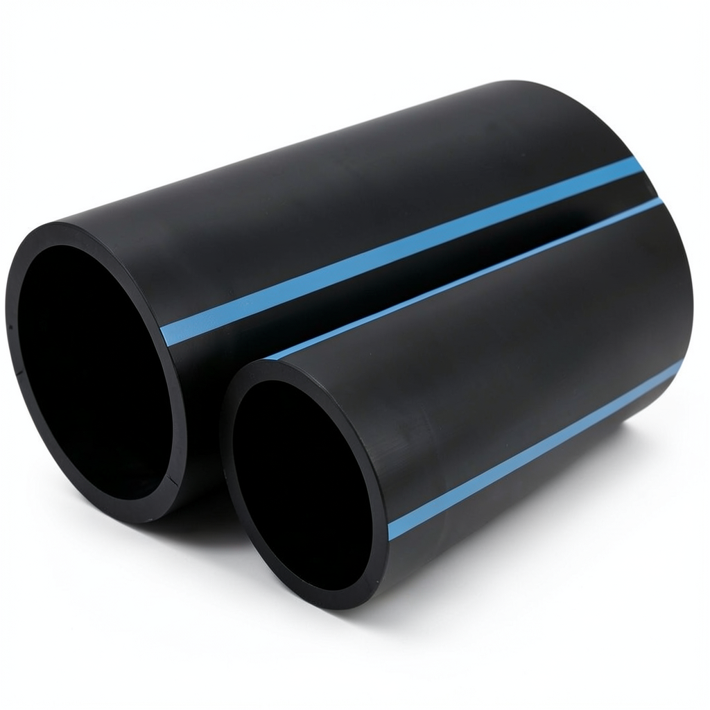 أنابيب HDPE NPF ضغط 16 بار قطر 160 مم سمك 11.9 مم لون أسود