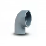 Aplaco 1/2 Inch Grey HDPE Hot Water Angle Elbow