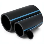 NPF HDPE Pipes Pressure 16 Bar Outside Diameter 180 mm Thickness 13.4 mm Black