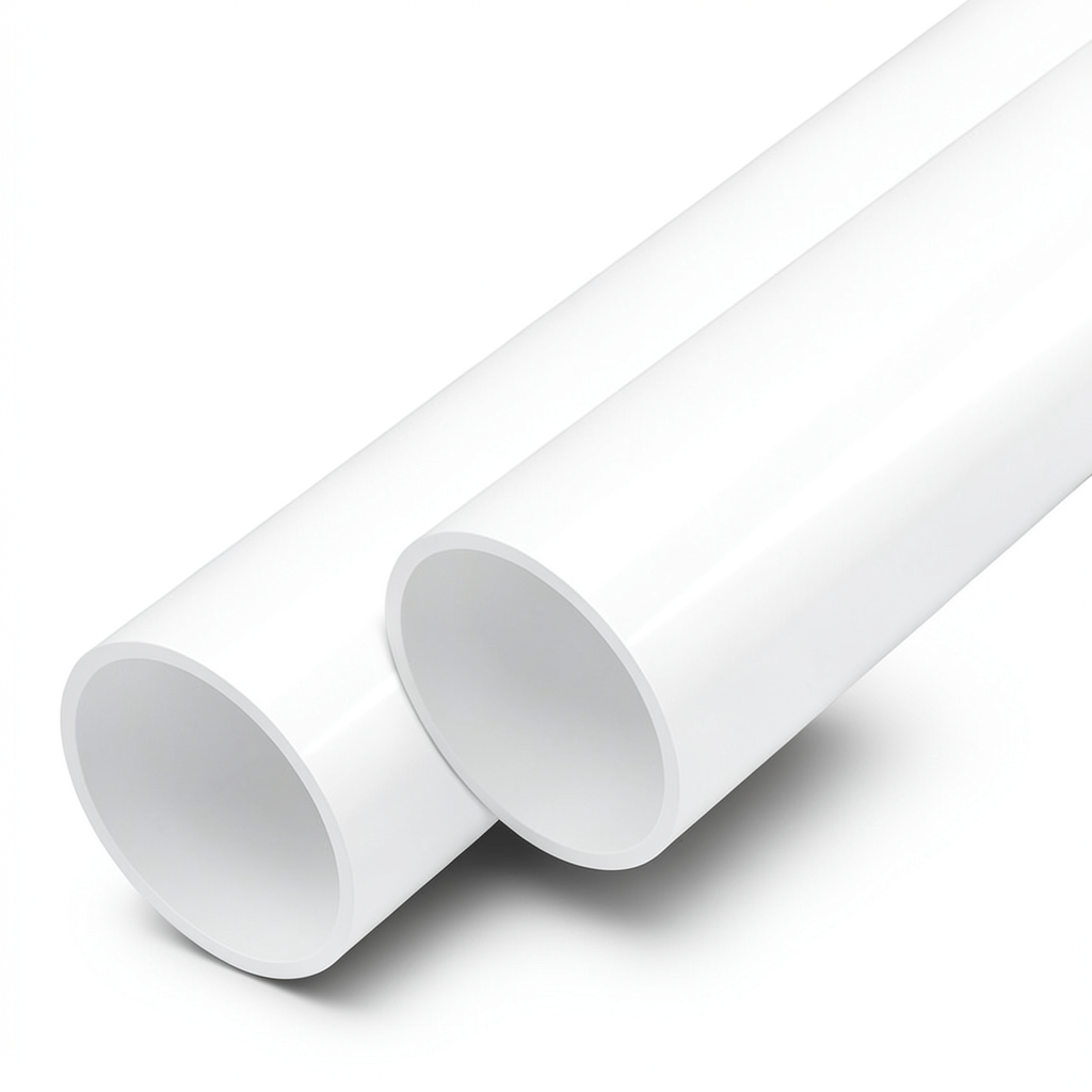 UPVC Pipes Nominal Pressure 17.2 Bar Size 1 Inch Thickness 2 mm White