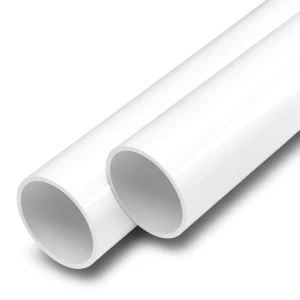 مواسير UPVC ضغط اسمي 17.2 بار مقاس 2 إنش سمك 3.6 مم لون أبيض